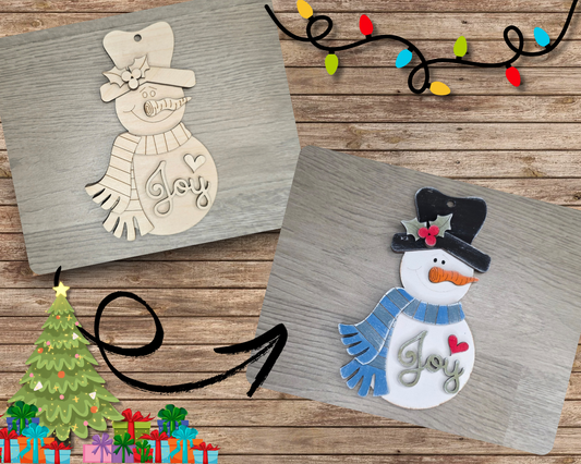 Snowman Ornament | #4413