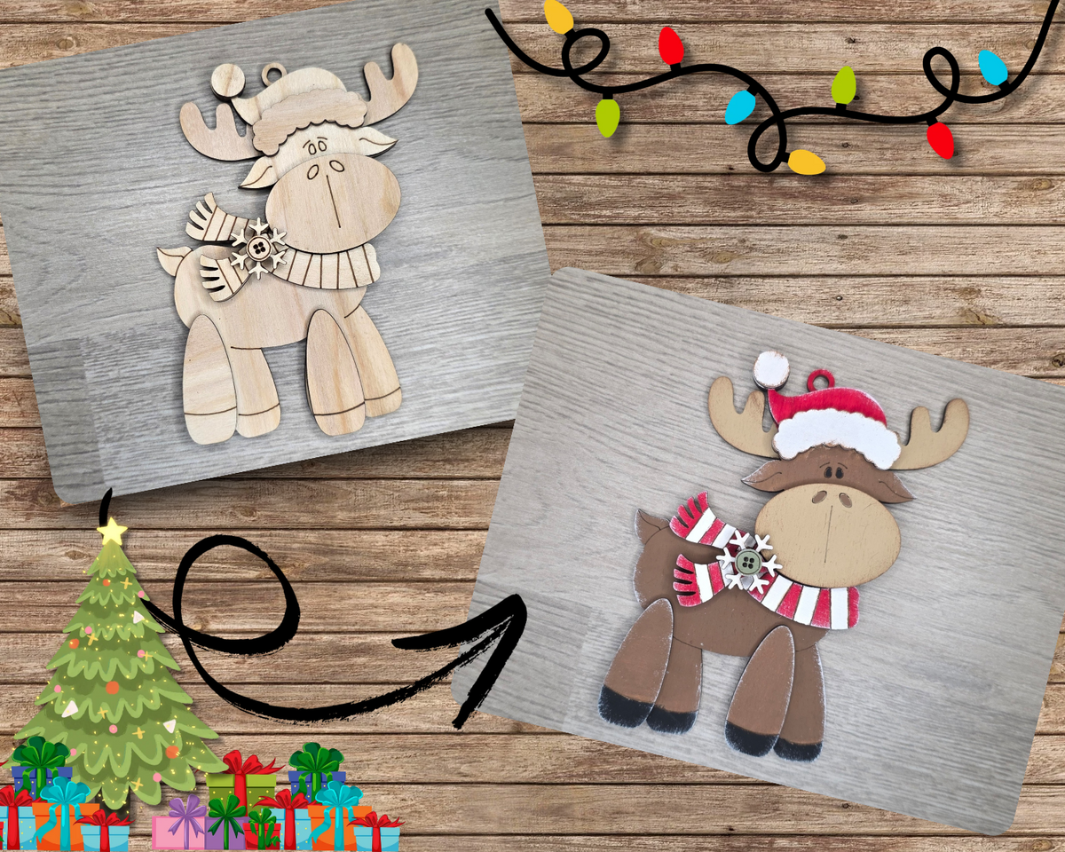 Moose Ornament | #5361