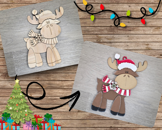Moose Ornament | #5361