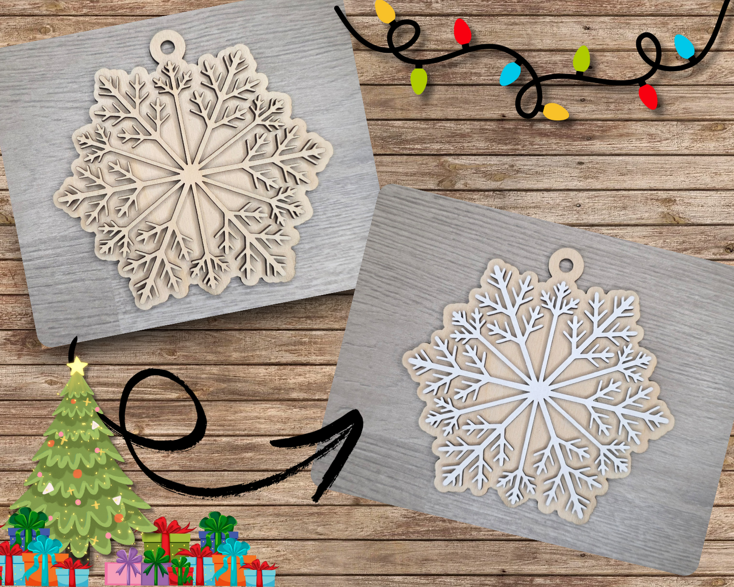 Snowflake Ornament | #3014