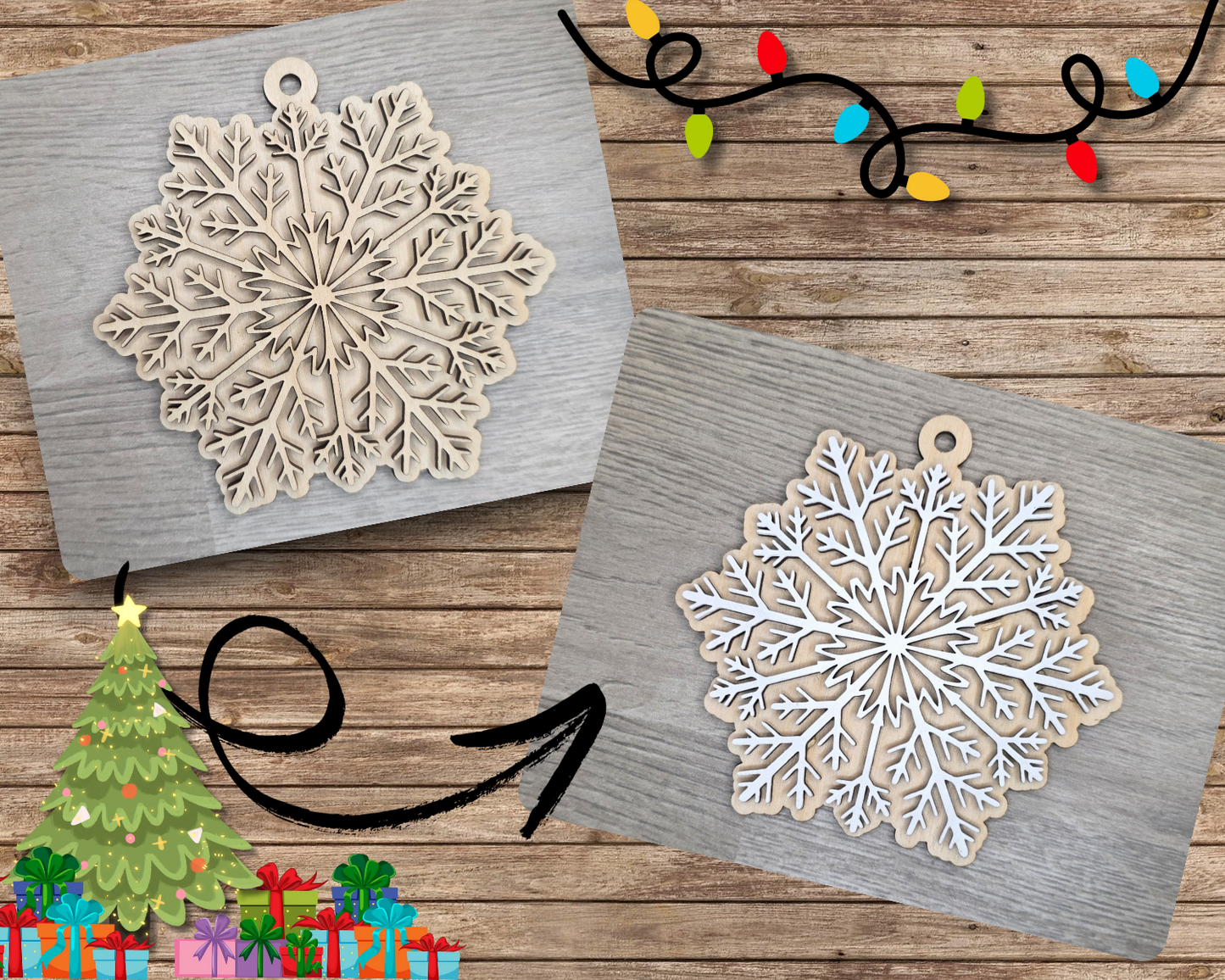 Snowflake Ornament | #5345