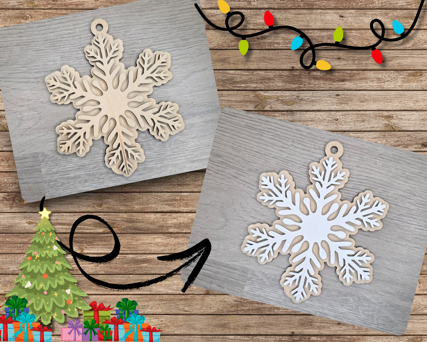 Snowflake Ornament | #5193