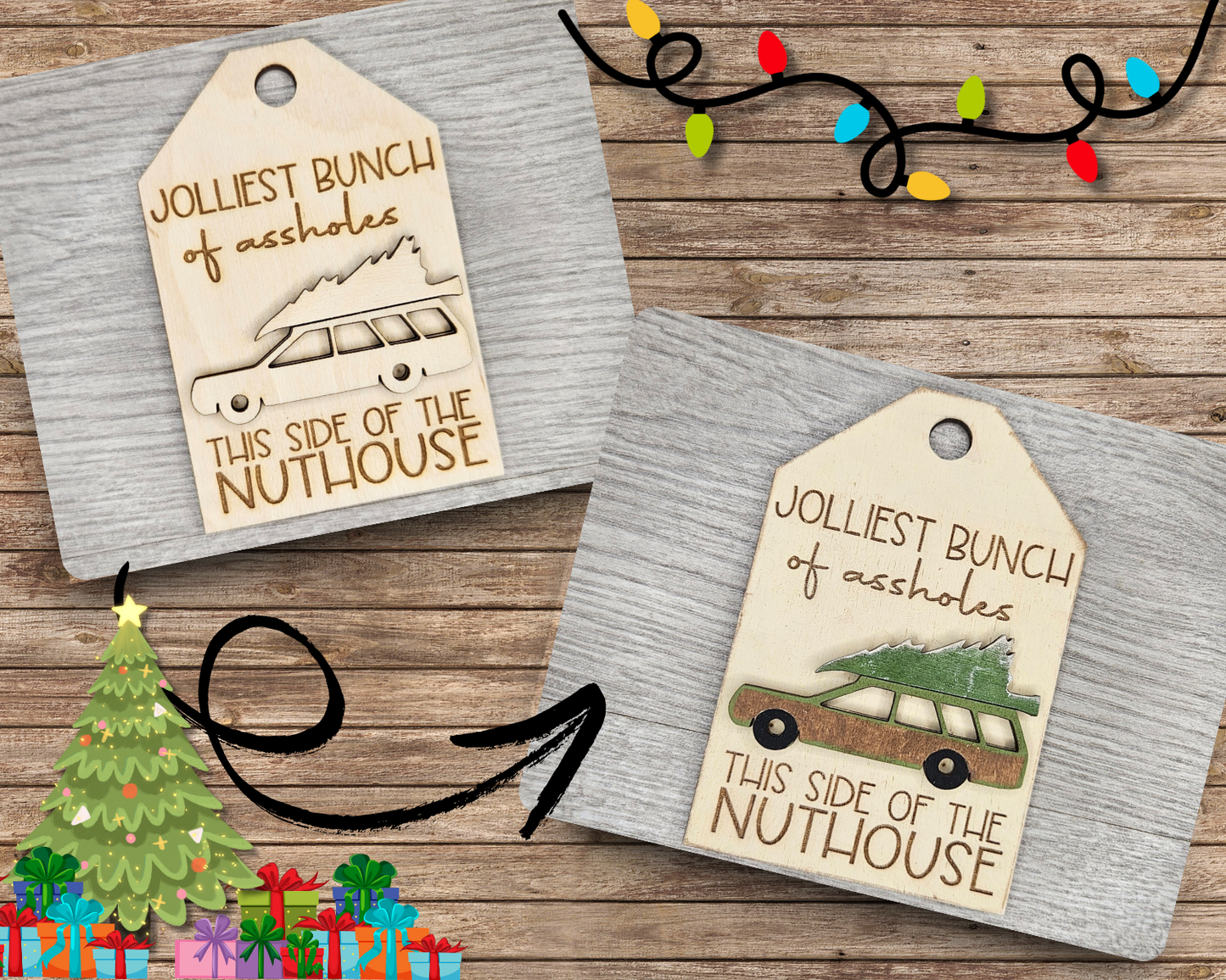 Christmas Vacation Tag | #4299