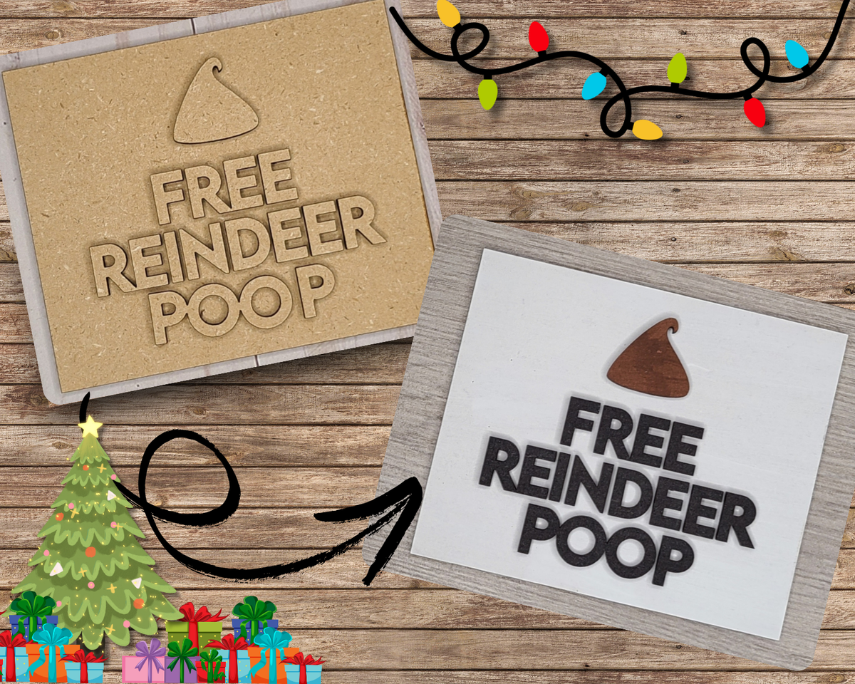 FREE Reindeer Poop | #2812