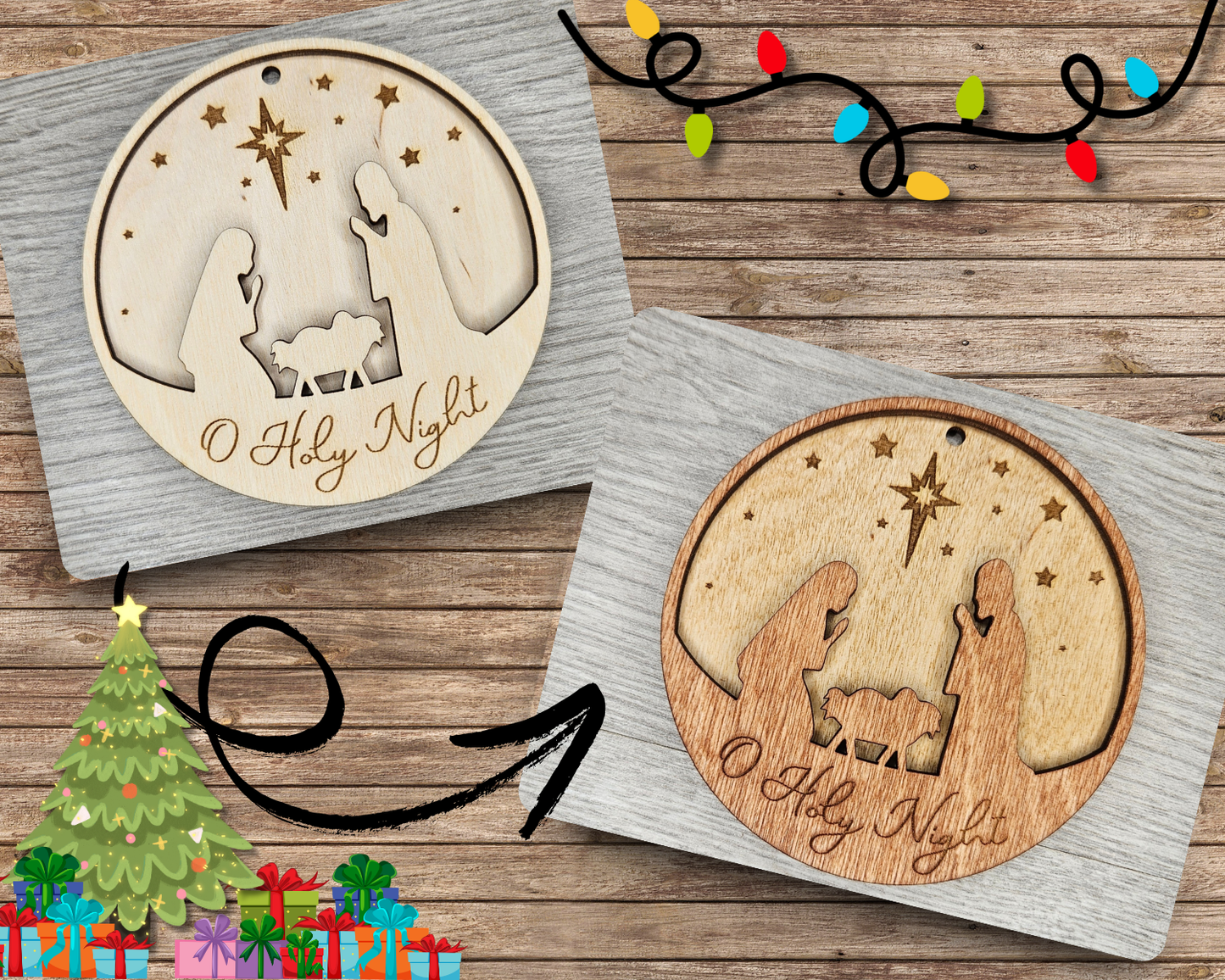 O Holy Night Ornament | #4348
