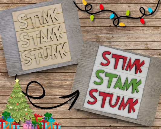Stink Stank Stunk Grinch | #3482