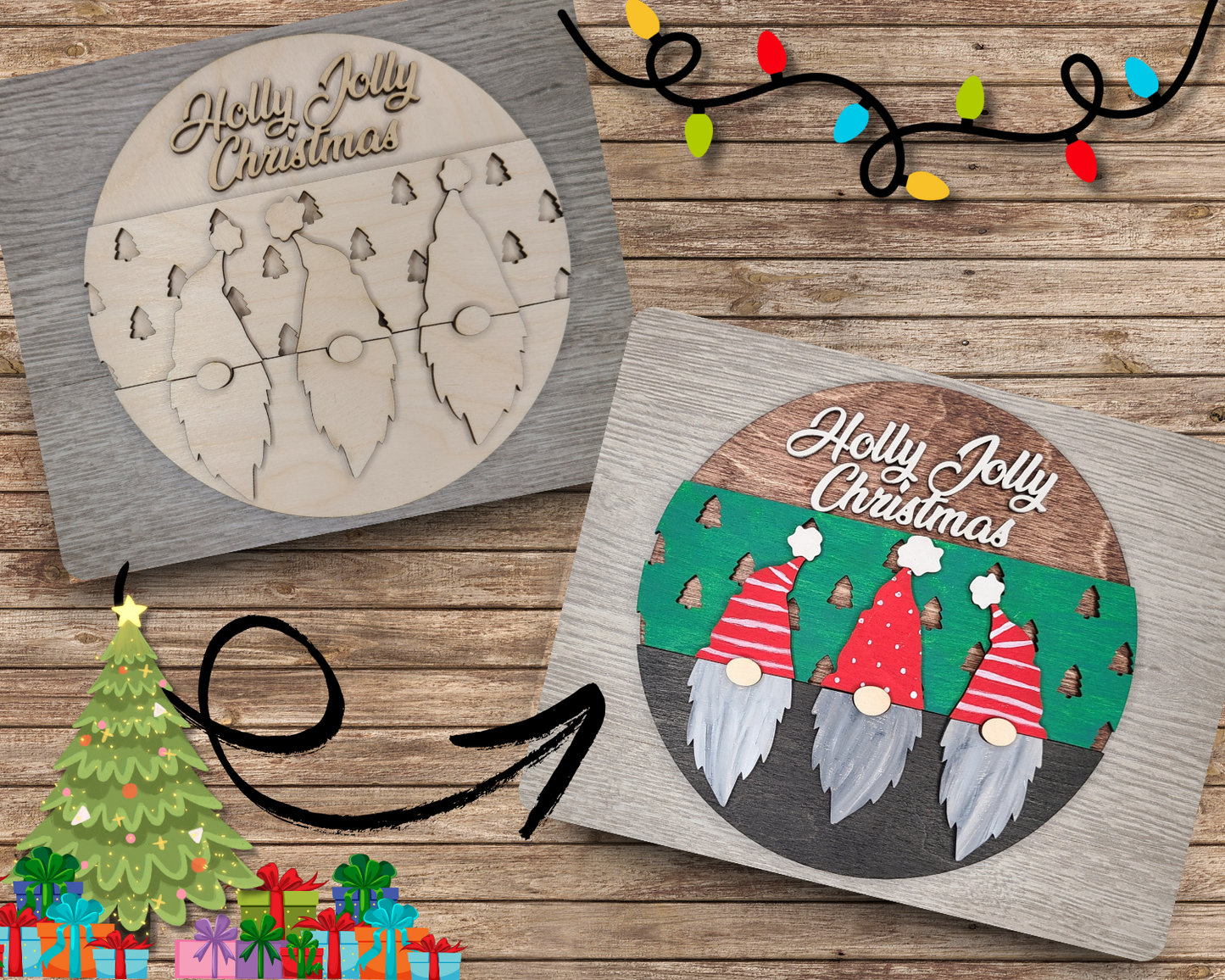 Christmas Gnomes | #3383
