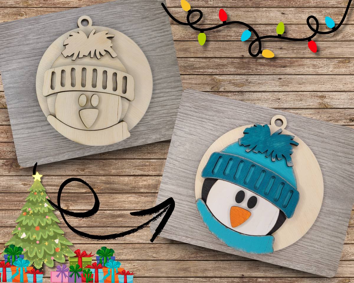 Penguin Ornament | #3488