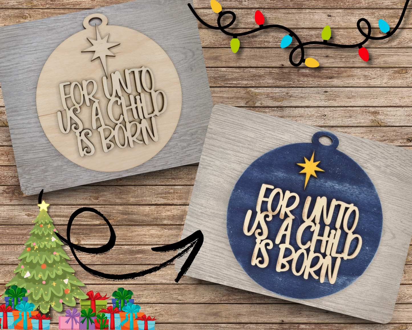 Child is Born Ornament | #3893