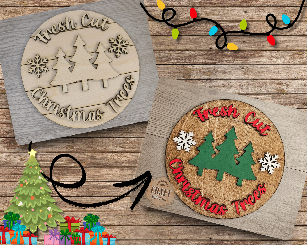 Fresh Cut Christmas Trees | #3524