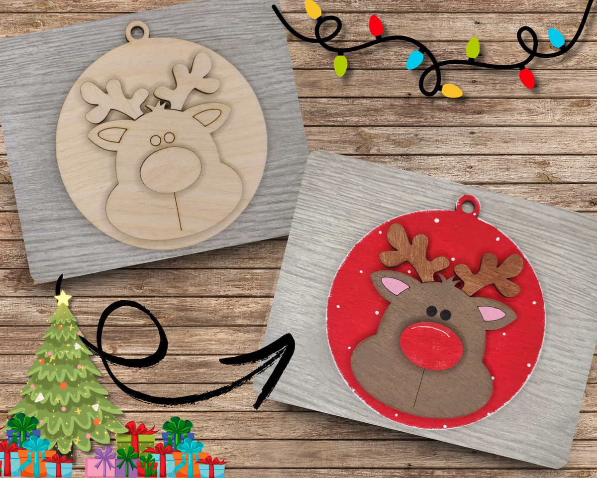 Reindeer Ornament | #3548