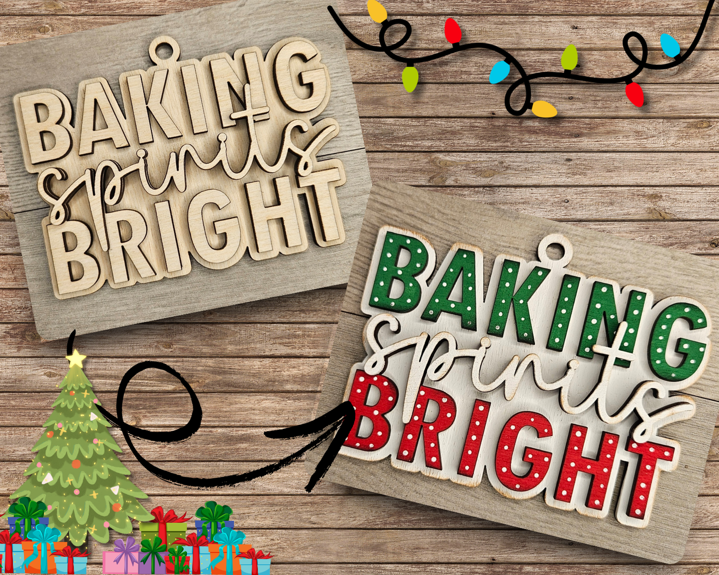 Baking Spirits Bright Ornament | #4805