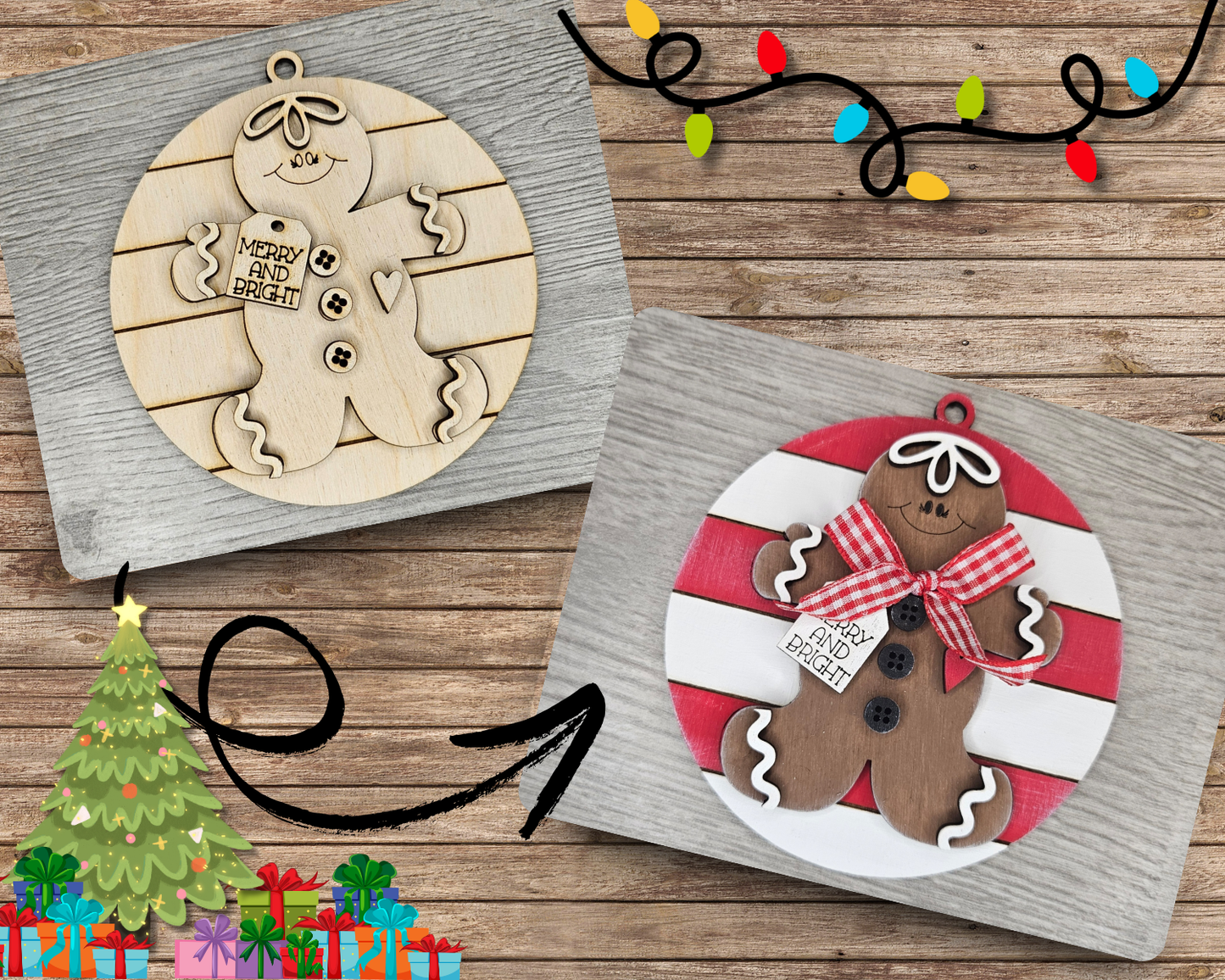 Gingerbread Ornament | #4527