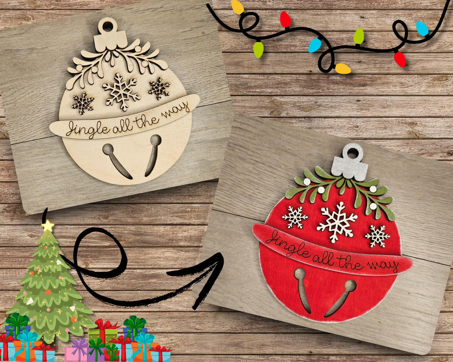 Jingle Bell Ornament | #4465