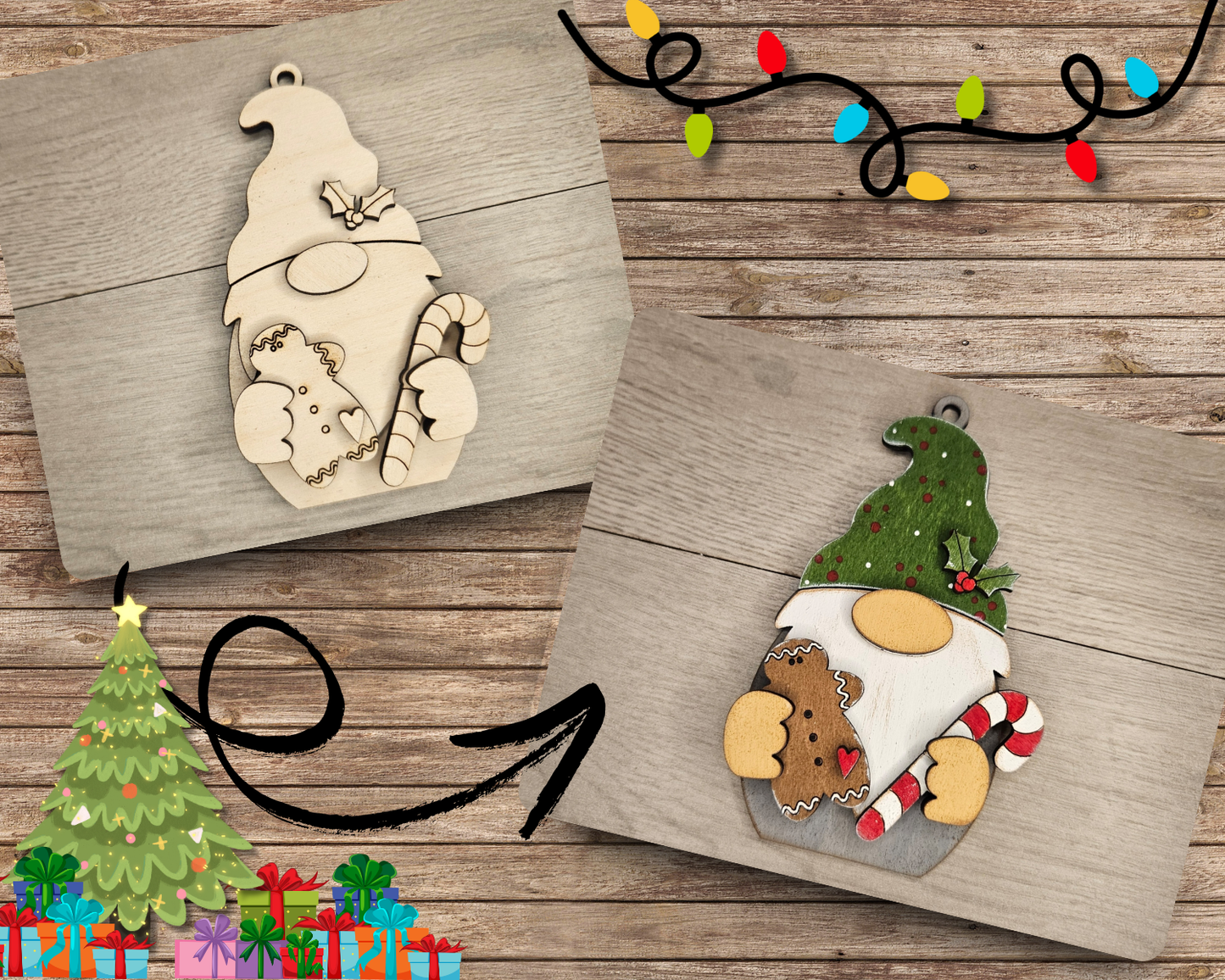 Gnome Ornament | #4450