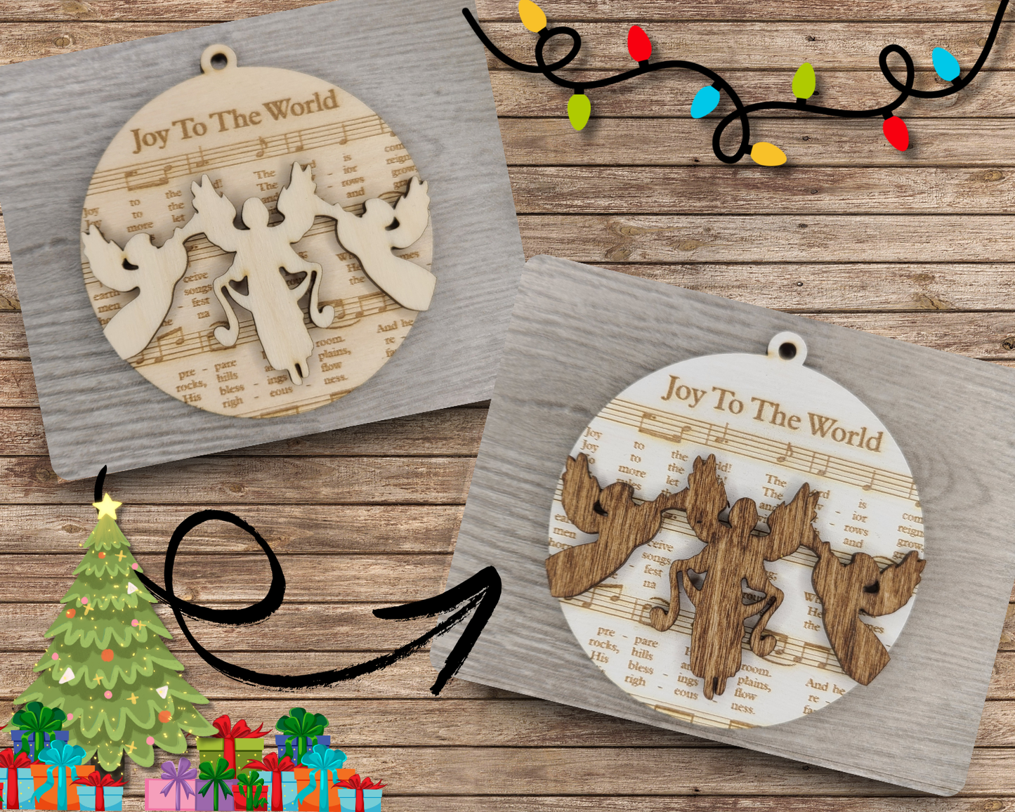 Joy to the World Ornament | #3874