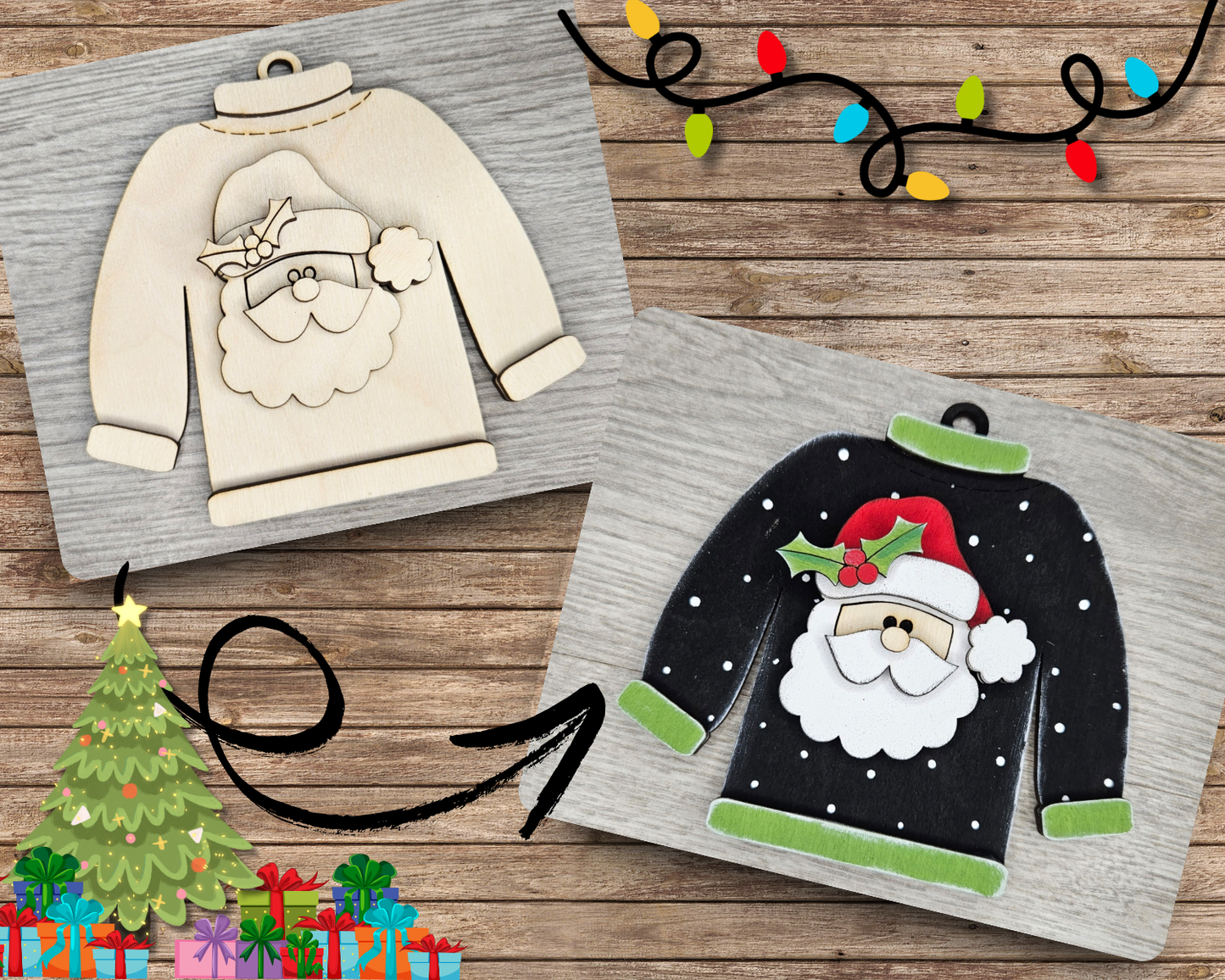 Ugly Sweater Ornament | #3815