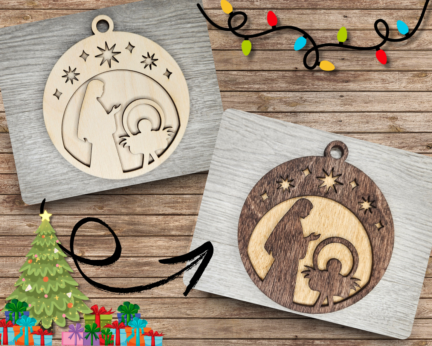 Nativity Ornament | #4401