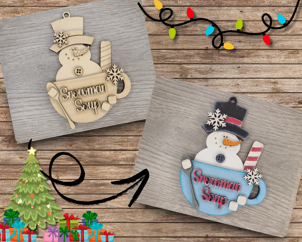 Snowman Ornament | #3751