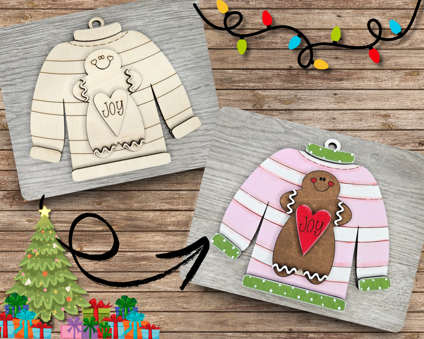 Ugly Sweater Ornament | #3810