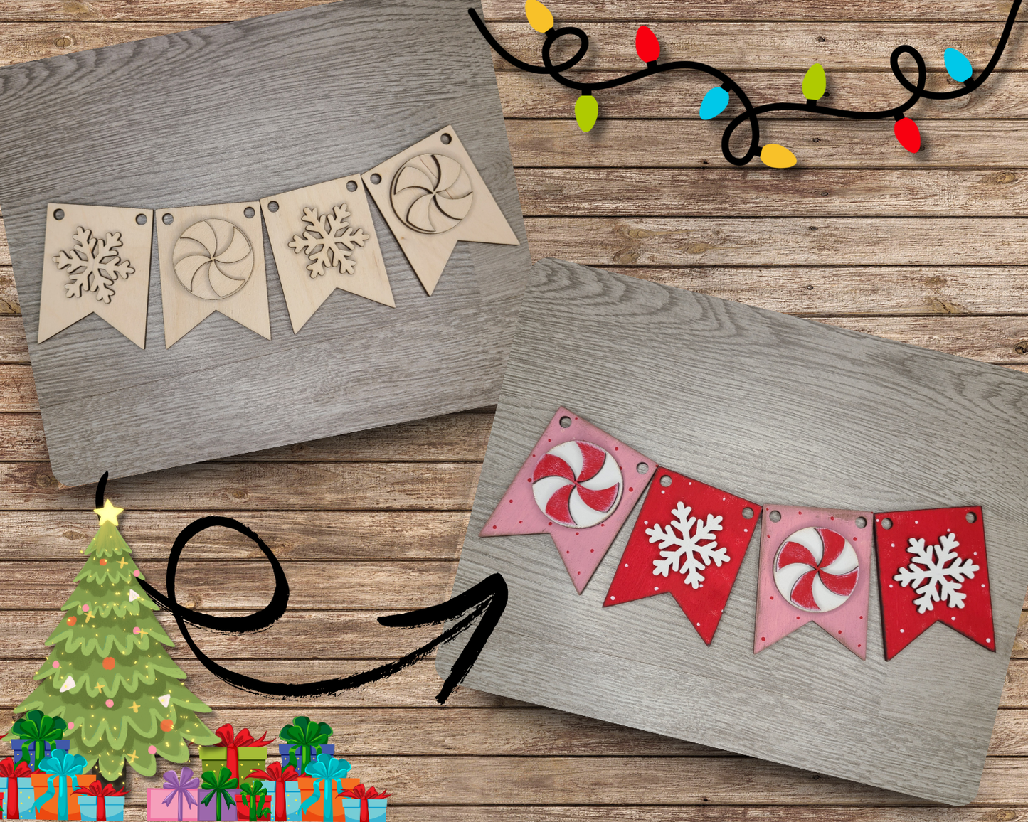Christmas Bunting | #3849