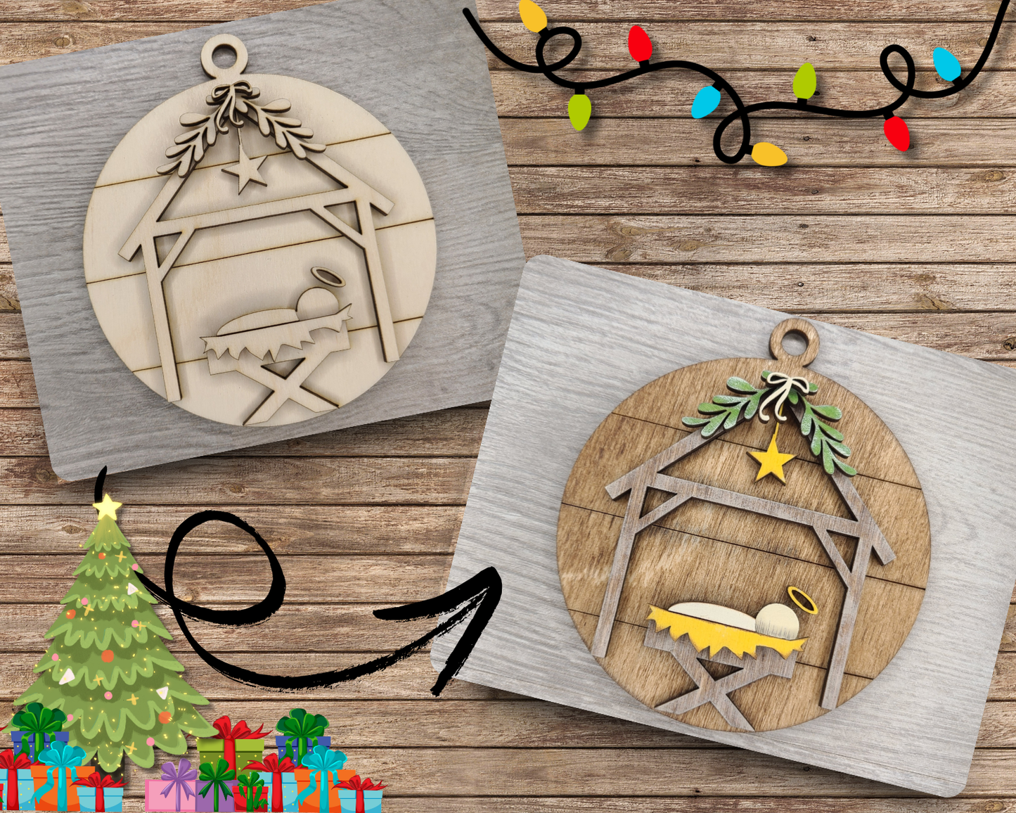 Nativity Ornament | #3958