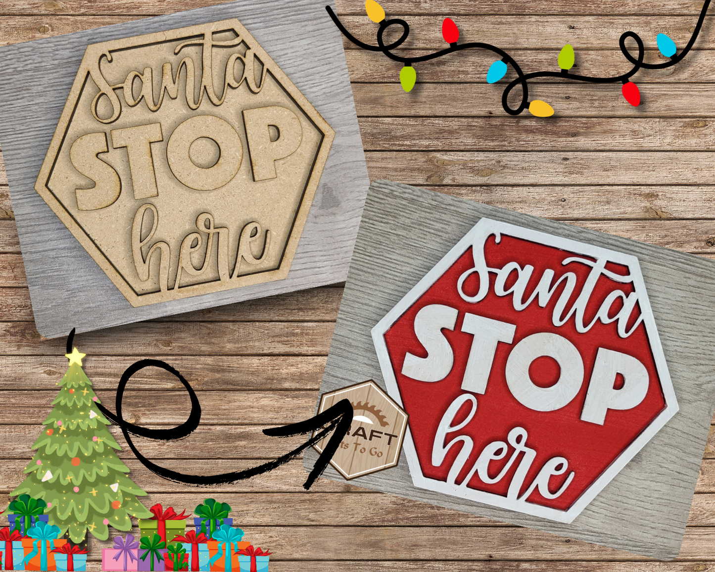 Santa Stop Here | #2950