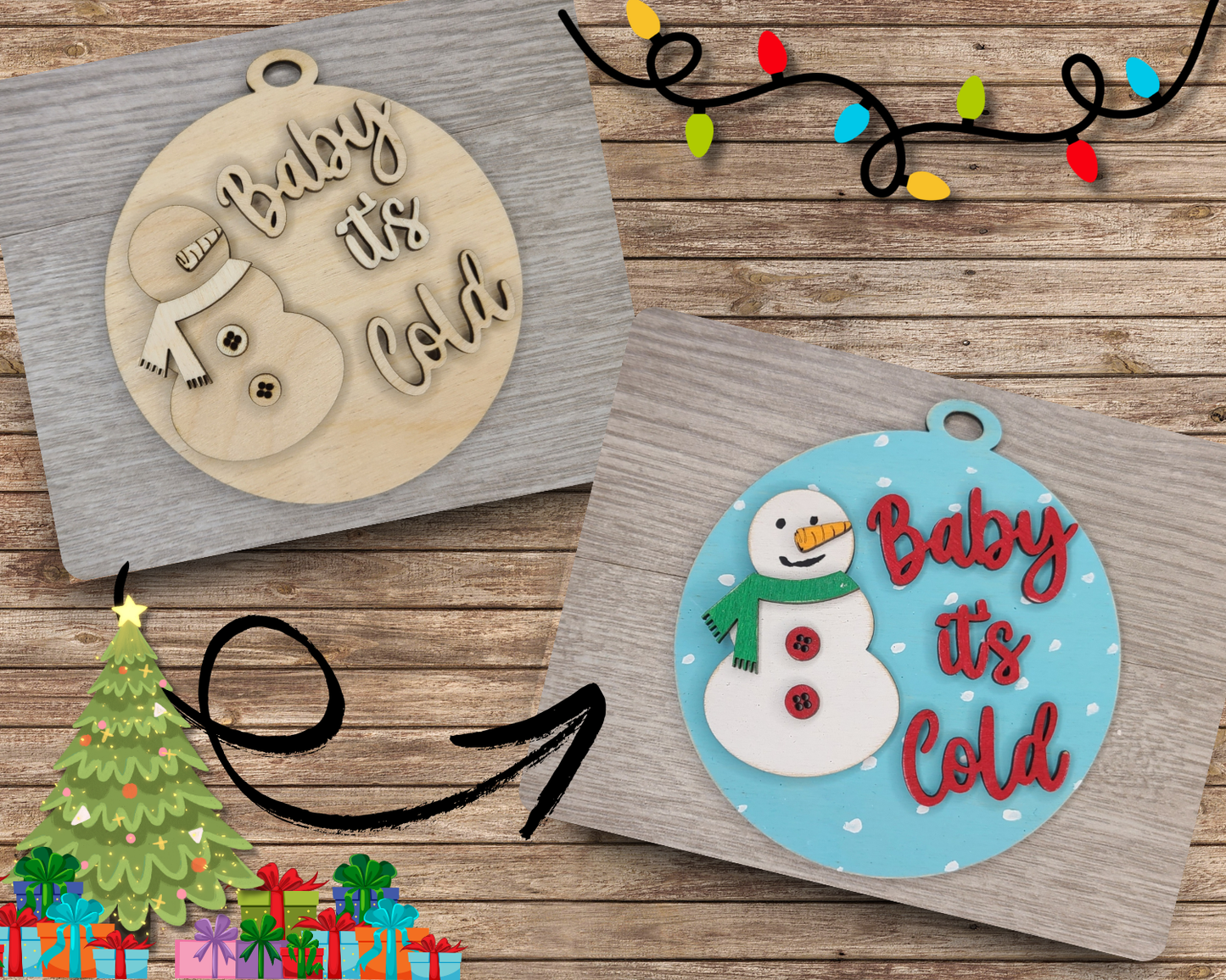Baby its Cold Ornament | #3361