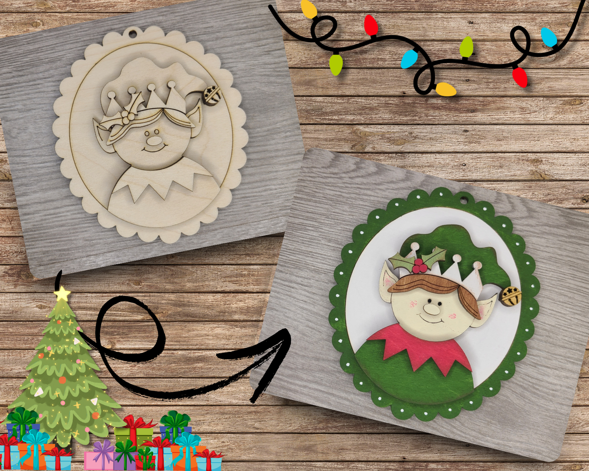 Elf Ornament | #3626