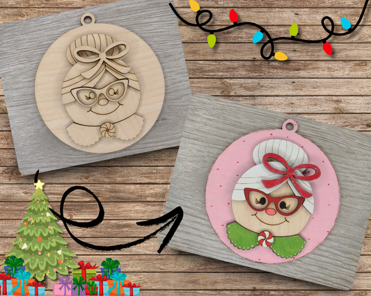 Mrs Claus Ornament | #3764
