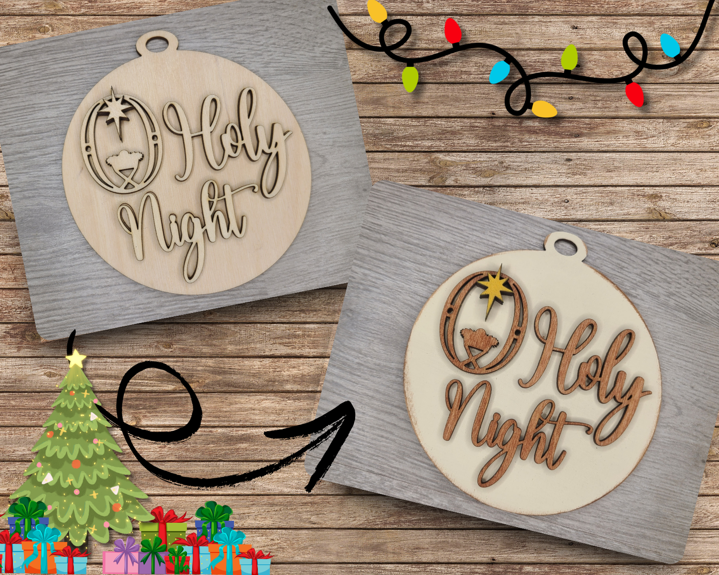 O Holy Night Ornament | #3885