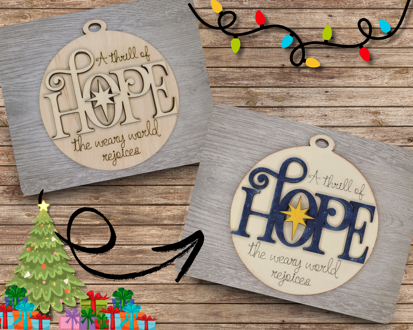 HOPE Ornament | #3888