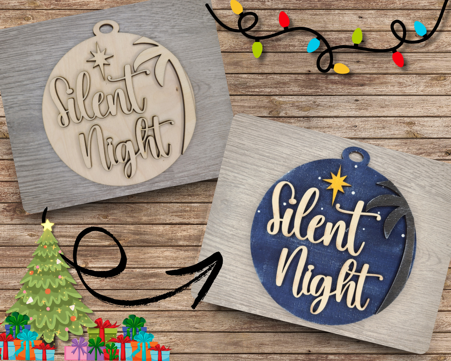 Silent Night Ornament | #3889