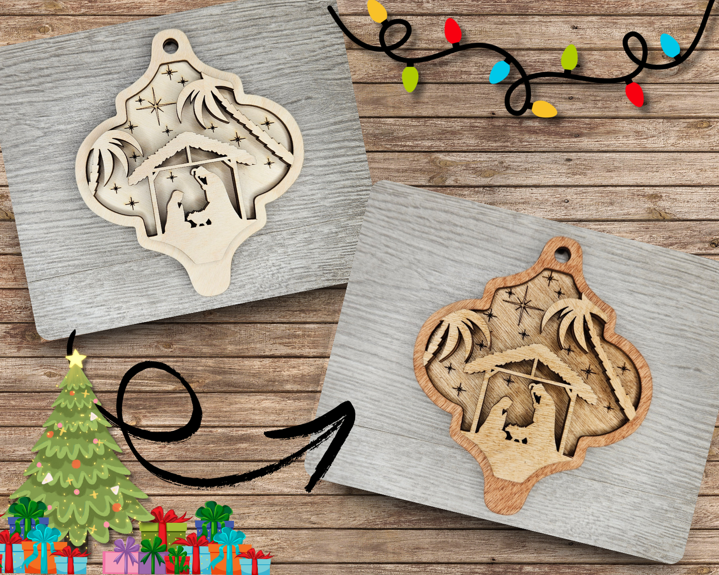 Nativity Ornament | #4343