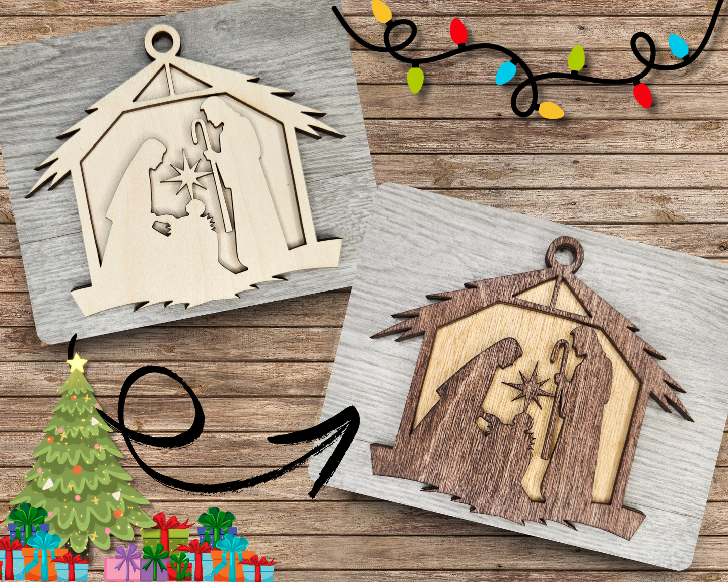 Nativity Ornament | #4402