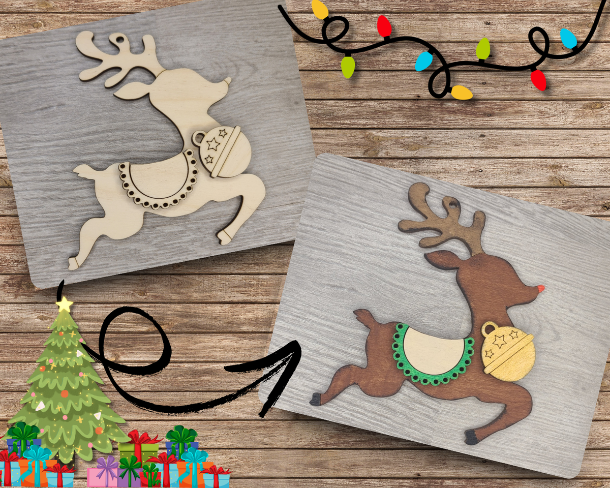 Reindeer Ornament | #3621