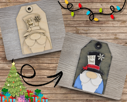 Christmas Gnome Tag | #3705