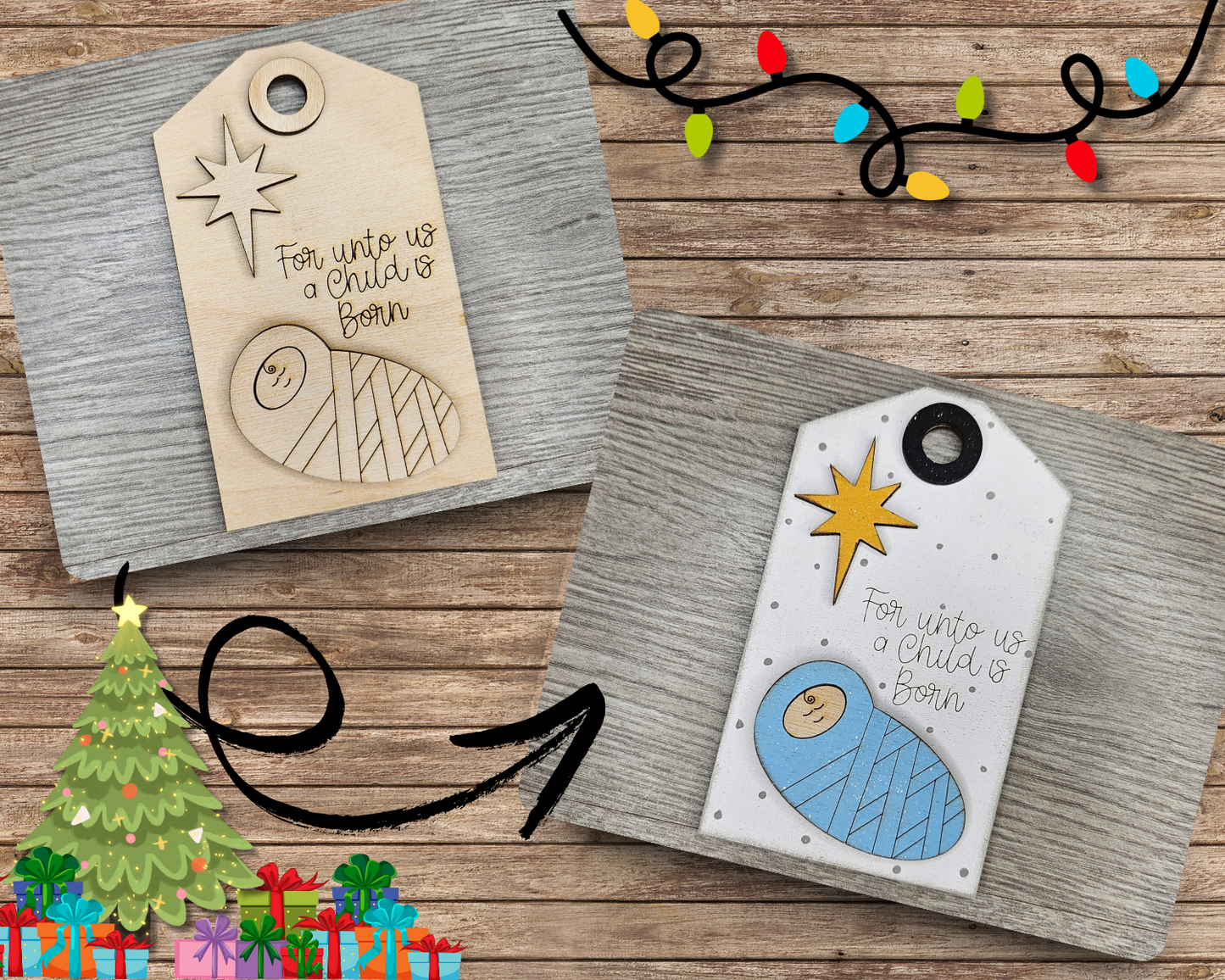 Baby Jesus Tag | #4436