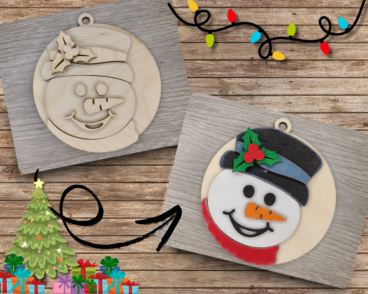 Snowman Ornament | #3491