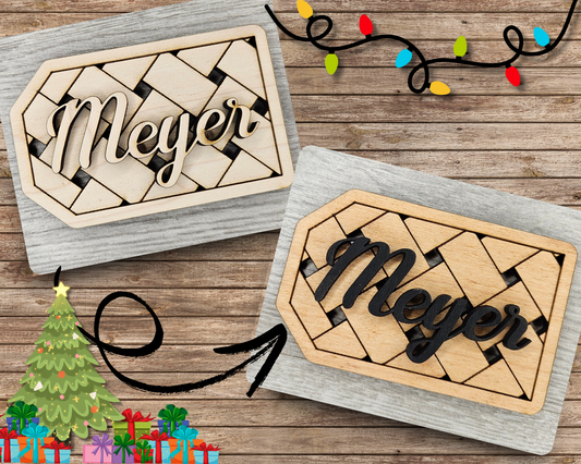 Custom Woven Tag | #4155