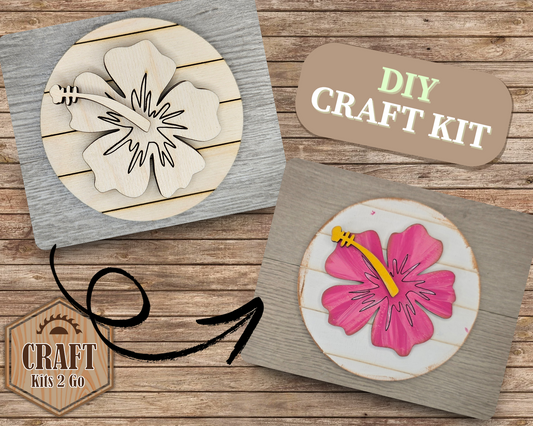 **SHOW OVERSTOCK SALE** mini kit Hibiscus Round | #2591