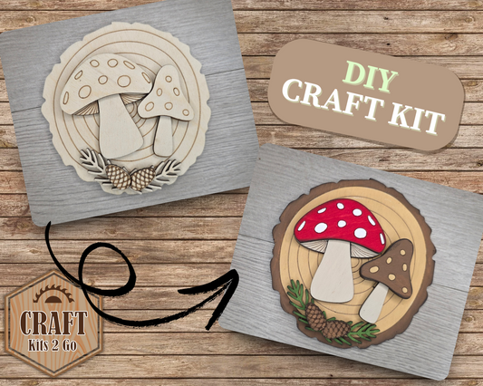 **SHOW OVERSTOCK SALE** mini kit Mushrooms | #2434