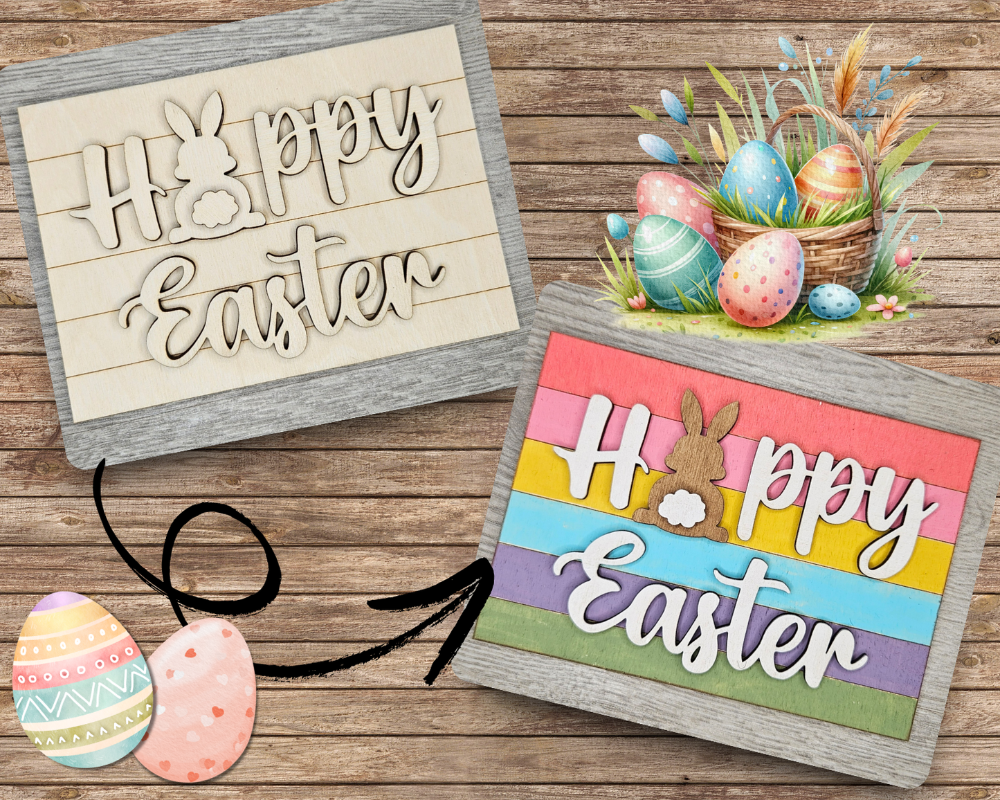 Happy Easter Bunny | #3996