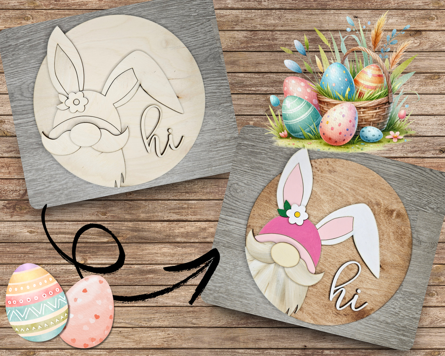 Easter Bunny Gnome | #3432