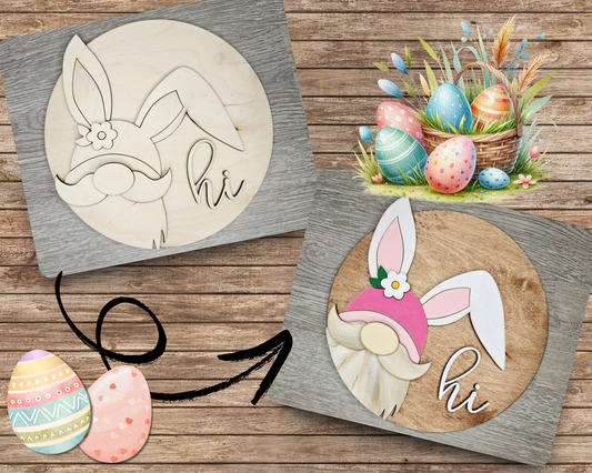 Easter Bunny Gnome | #3432