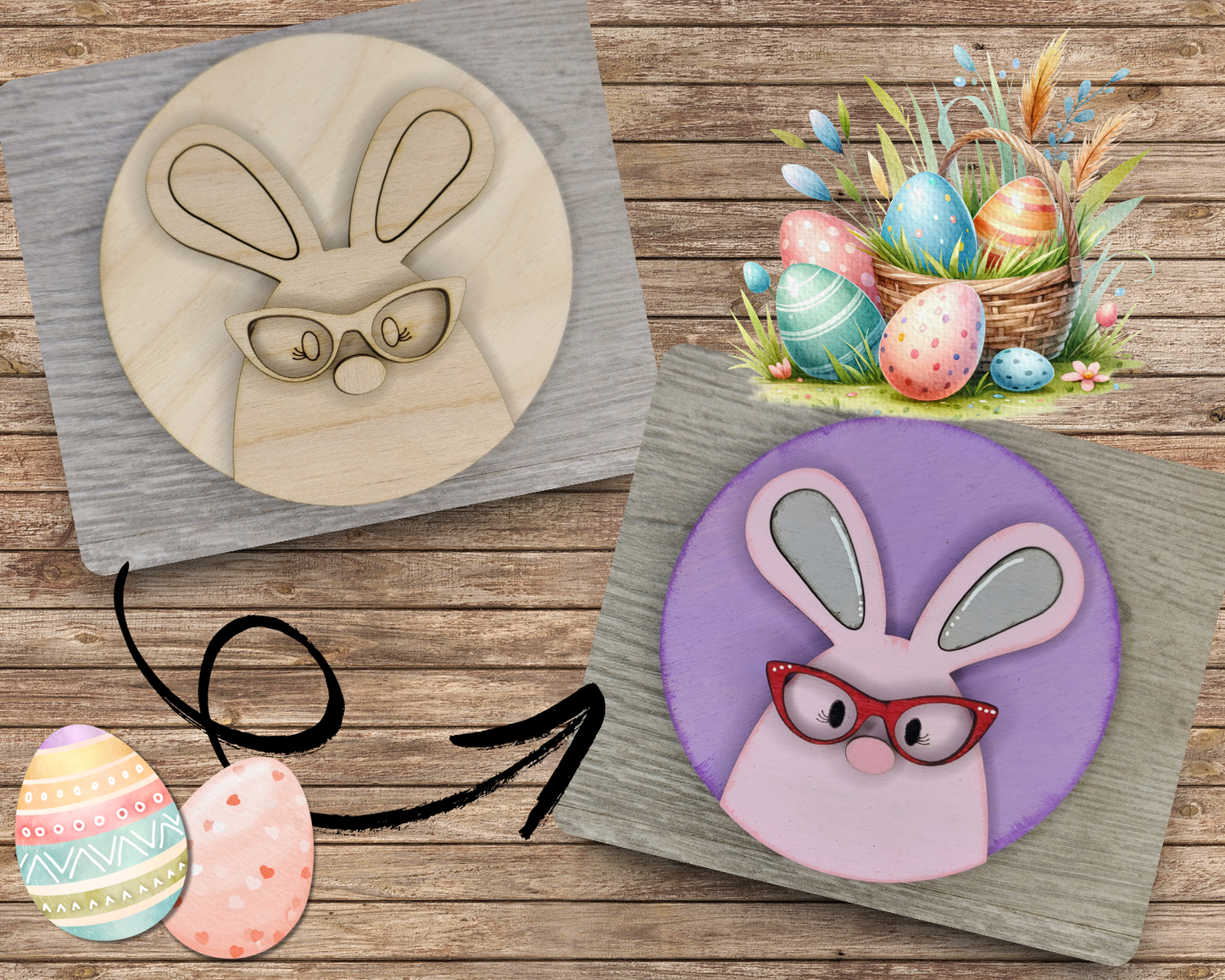 Nerdy Easter Bunny | #3614