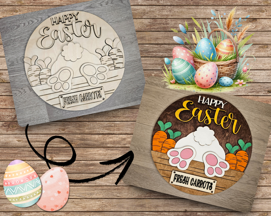 Happy Easter Bunny Butt | #3980