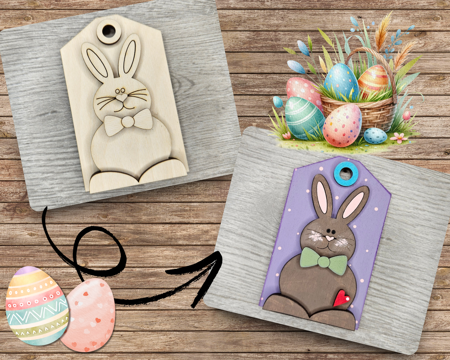 Easter Bunny Tag | #3983