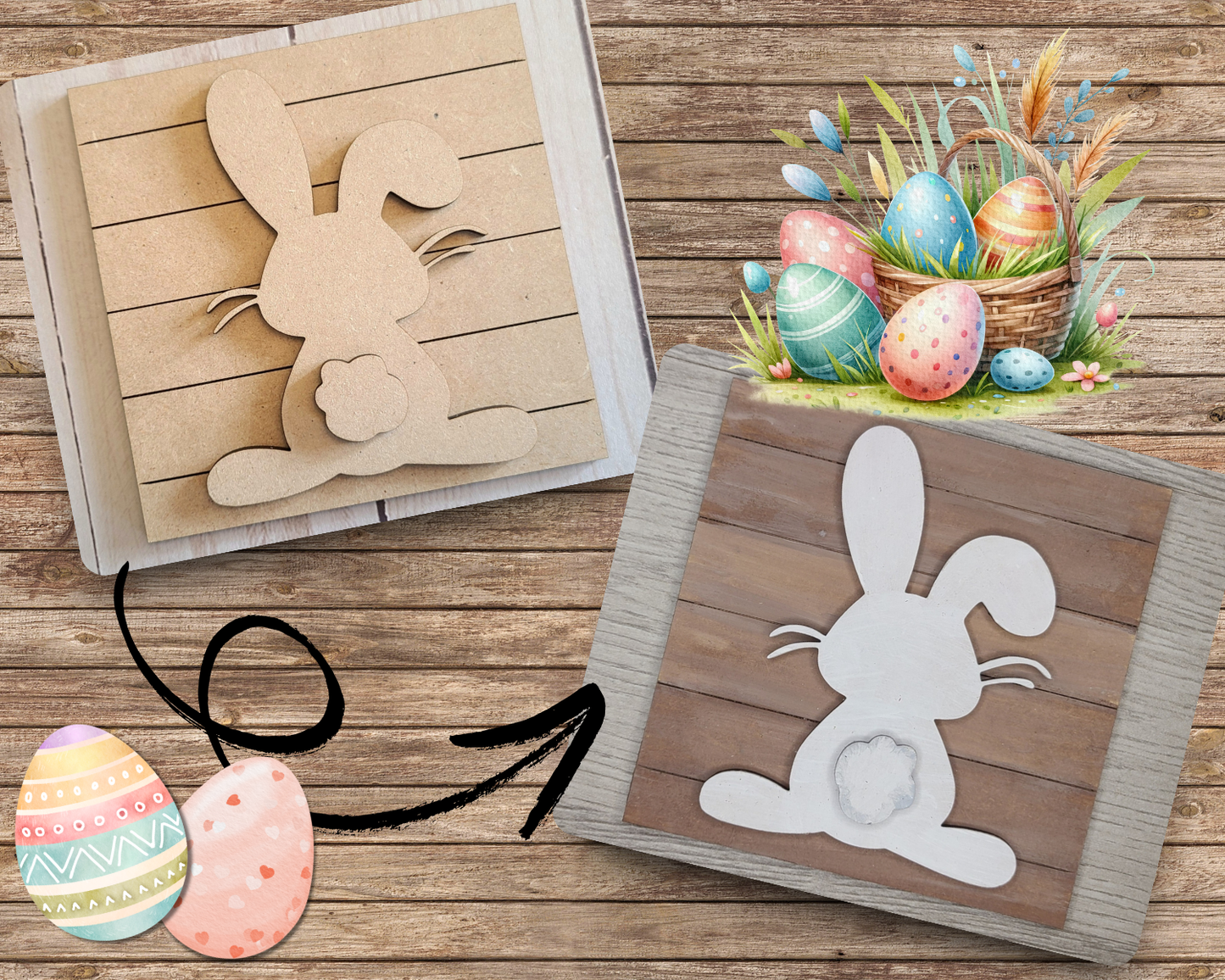Easter Bunny Craft | #2556