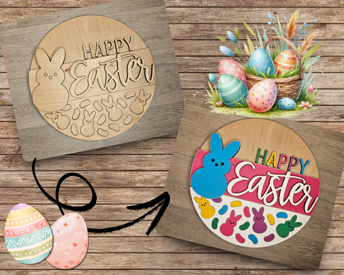 Happy Easter Peeps | #4622